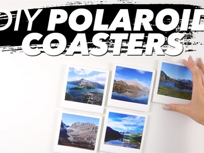 How to Make Polaroid Coasters! (Easy)