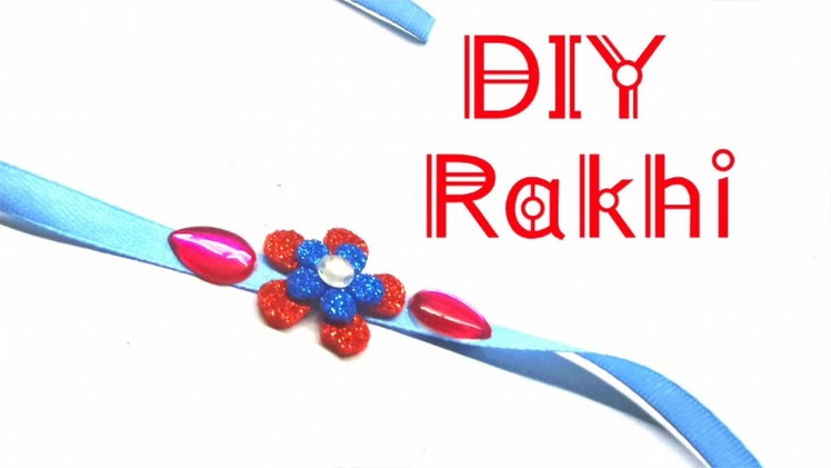 How to make Rakhi at home. DIY Rakhi making. Simple and Easy Rakhi Design. Rakhi Special.