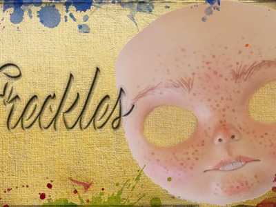How to Make Realistic Freckles on a Custom Blythe Doll