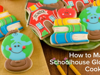 How to Make Schoolhouse Globe Cookies