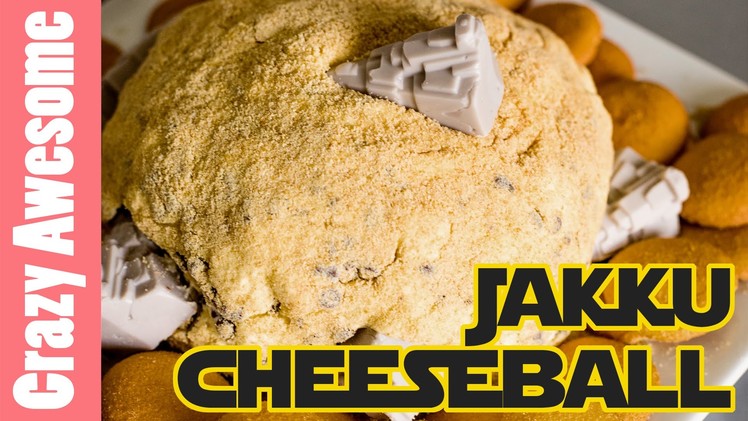 How to make Star Wars birthday party food - Jakku Planet S'more Cheeseball - The Force Awakens Party