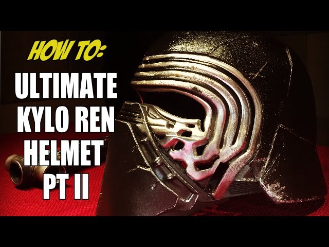 HOW TO: Making the Ultimate Kylo Ren Helmet PT II