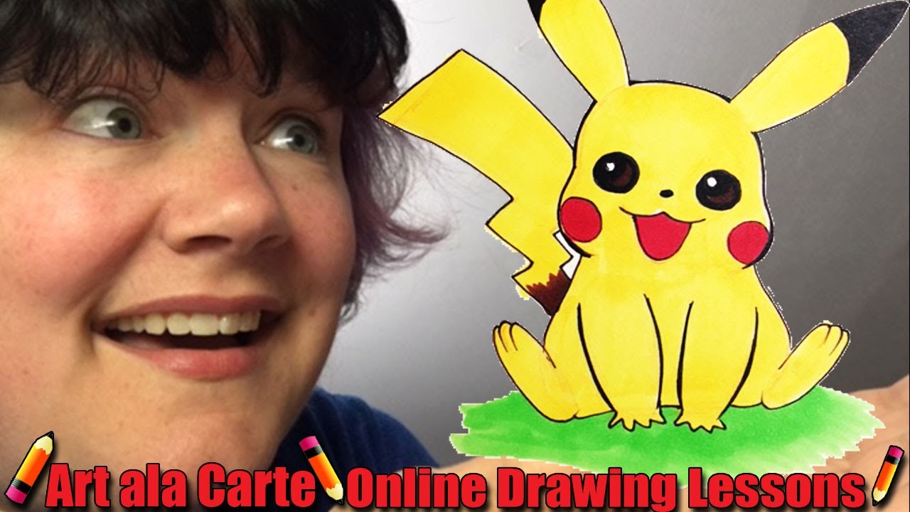 I Choose You Pikachu How To Draw A Pikachu