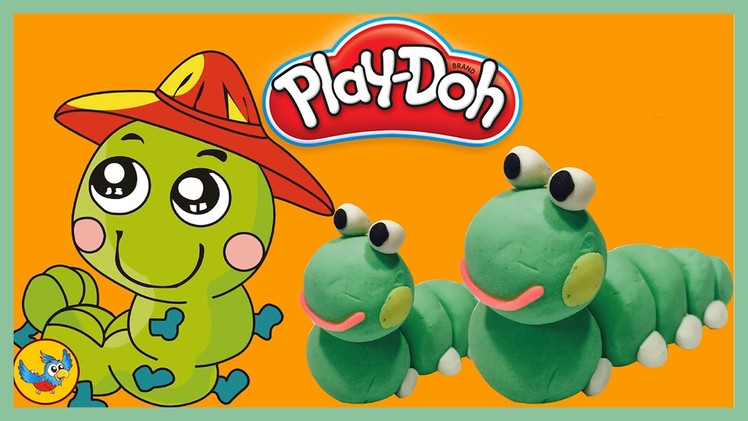 Learn How to Make Play-Doh Caterpillar | Cu Kids