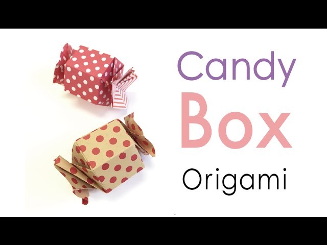 Origami Paper Hexagon Candy Shape Gift Box Tutorial - Origami Kawaii〔#159〕