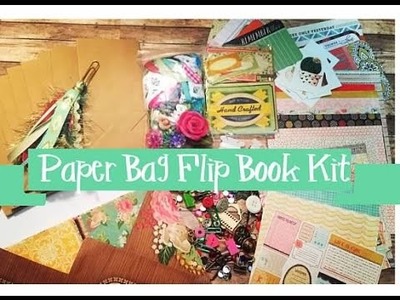 Paper Bag Flip Book Kit | *Desert Cottage* **SOLD**