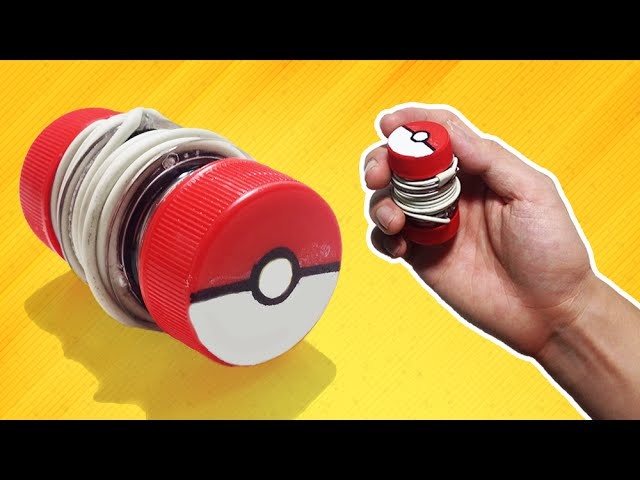 Pokemon Go - How to make Earphone Holder Pokeball - Tutorial
