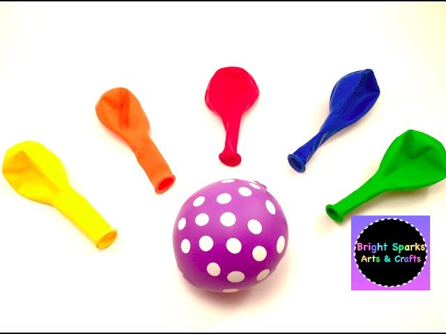 Super Soft Stress Ball * DIY * How to Make * Arts Crafts Fun