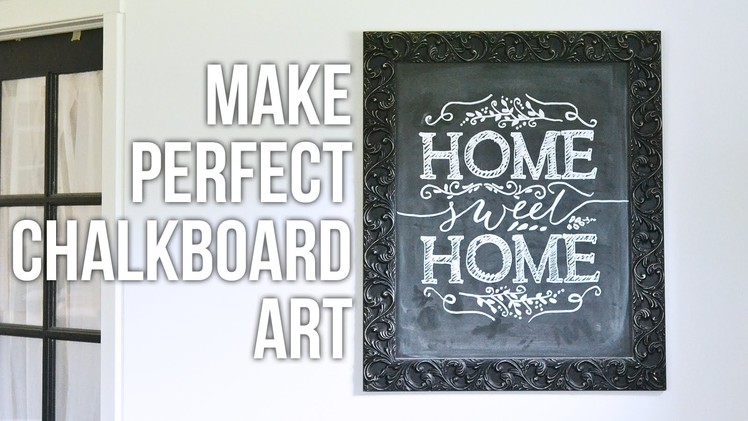 Tip Tuesday: How to Make Perfect Chalkboard Art