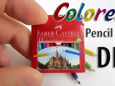 Tutorial how to make a Realistic Miniature colored pencils with box