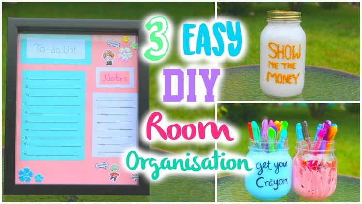 3 EASY DIY Room Organization (Kpop Inspired)