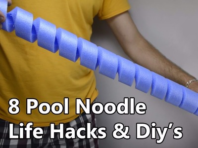 8 Pool Noodle Life Hacks & Diy's