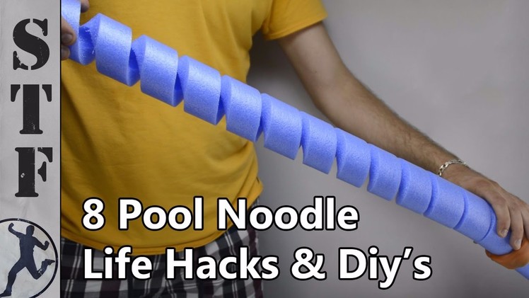 8 Pool Noodle Life Hacks & Diy's