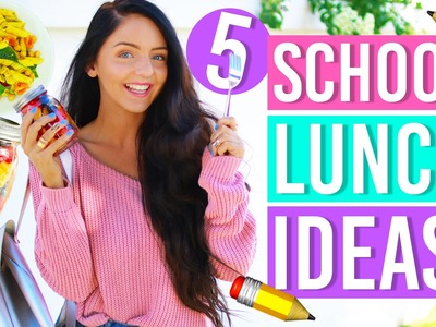 A Week of Healthy Lunch Ideas for Back to School! DIY LUNCHES AND SNACKS FOR SCHOOL!