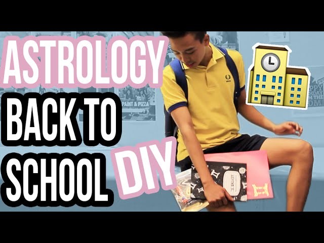 Astrology DIY Back to School Supplies You NEED to try!