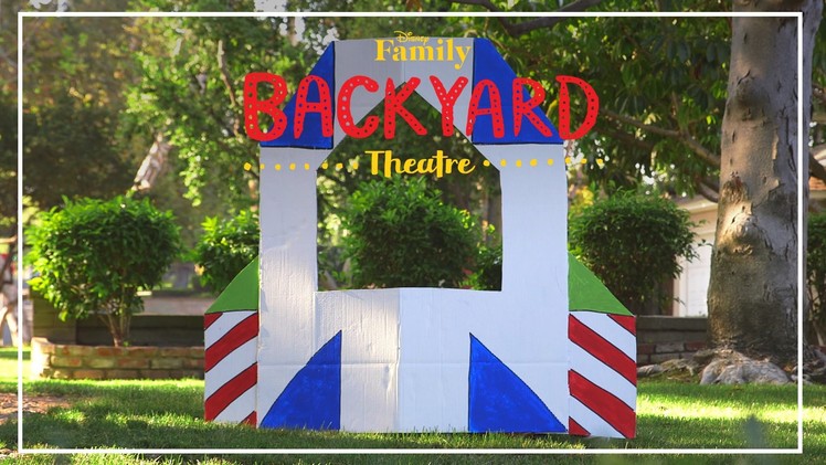 Backyard Theatre: Toy Story Stage DIY | Disney Family