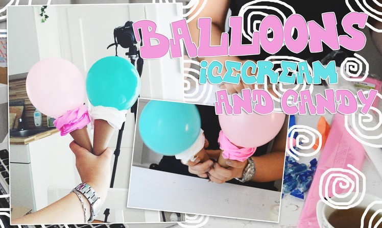 Birthday DIY Idea! Pinterest Inspired DIY With Balloons and Candy