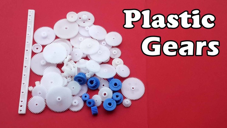 Different Types of Plastic Motor Gears for your DIY Projects - Banggood.com