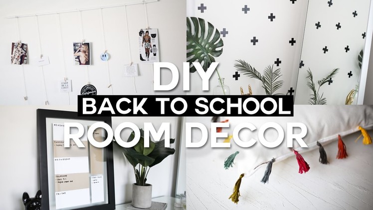 DIY Back to School Room Decor & Organization - Minimal & Affordable!