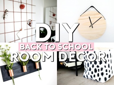 DIY Back To School Room Decor & Organization!