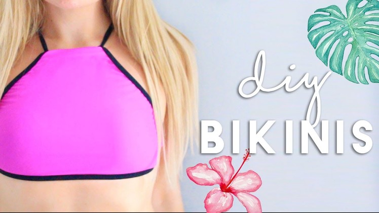 DIY Bikinis & Beach Cover Up | DIY Summer Clothes