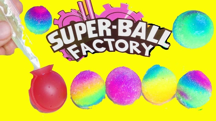 DIY BOUNCY BALLS Rainbow Neon Colored Bouncy Balls Super Fun For Kids Craft
