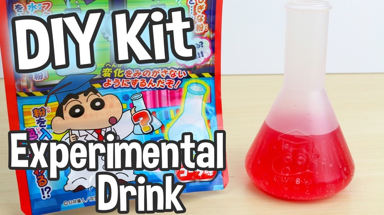 DIY Crayon Shin-chan Experimental Drink Japanese Candy Kit