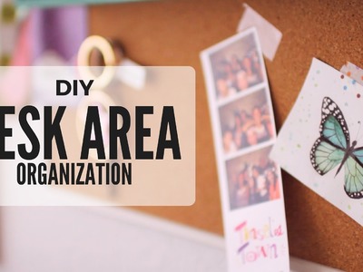DIY: Desk Area.Wall Organization Ideas - Collab with SeaLemon | Cutify DIY #4