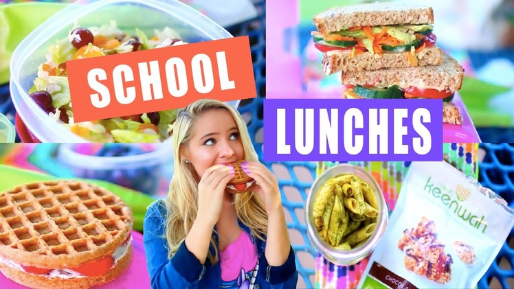DIY Healthy School Lunch Ideas!