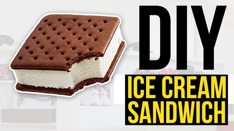 DIY Ice Cream Sandwich