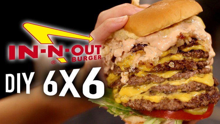 DIY In-N-Out 6x6 Animal Style