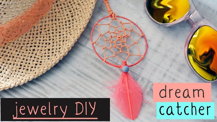 DIY jewelry earrings. necklace ➳ DREAM CATCHER ➳ How to make dream catcher