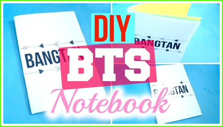 DIY KPOP. BTS Notebook | KpopStyled