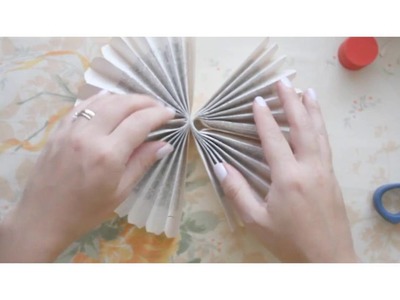 DIY  Paper Rosettes HD