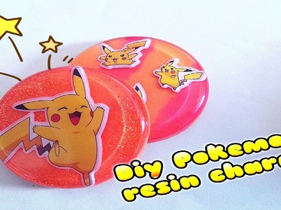 DIY - Pikachu Resin charms  (Multi collab.)