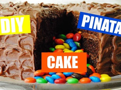 DIY Piñata Cake