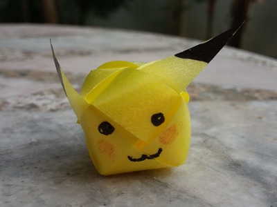 DIY Pokemon - Pikachu. How to Make an Easy ribbon