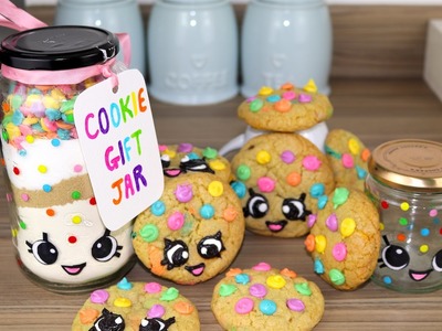 DIY Rainbow Shopkins Kooky Cookie Gift Jar | RedTedArt Collab | CarlyToffle