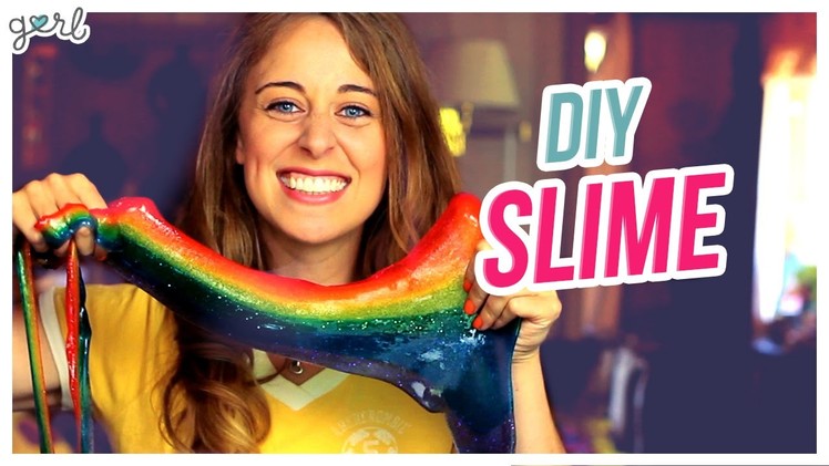 DIY Rainbow Slime! - Do It, Gurl