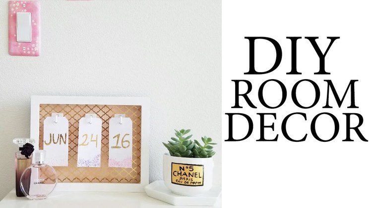 DIY Room Decor - Tumblr & Pinterest Inspired