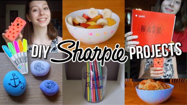 DIY Sharpie Projects! 5 Ways to Use Sharpie Pens!