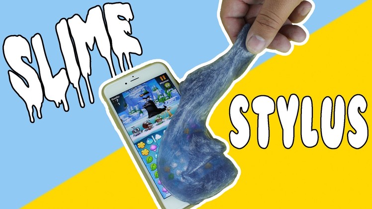 DIY | Slime Stylus - HOW TO MAKE SLIME INTO A STYLUS!!! - EASY DIY!