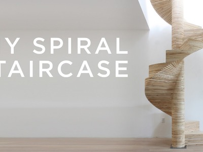 DIY Spiral Staircase made with a CNC