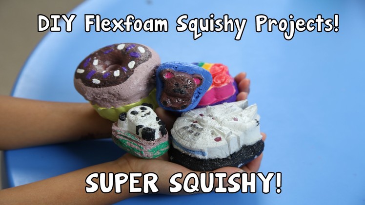 DIY Squishy! How to Make Tons of Squishies with Flexfoam-it! Awesome Project