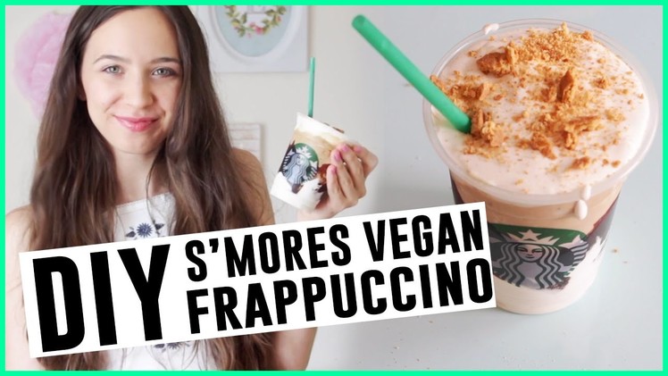 DIY Starbucks S'mores Frappuccino!