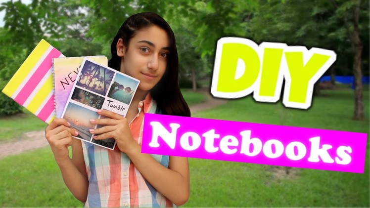 DIY Tumblr Inspired Notebooks!!!