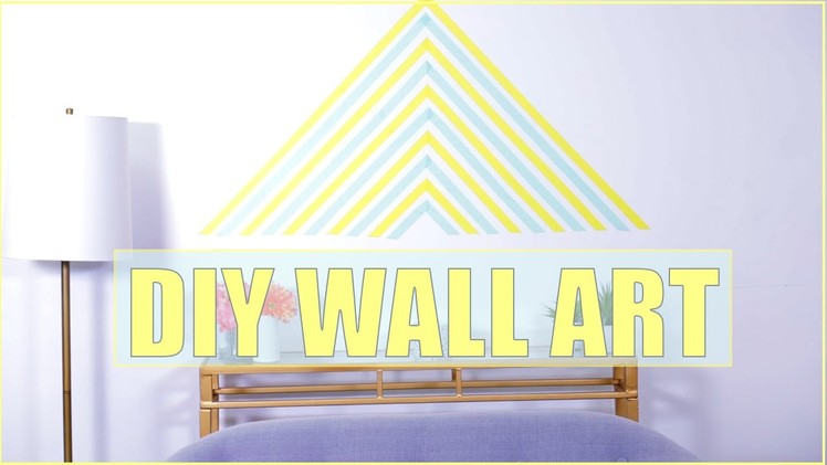 EASY DIY Wall Art #DIYRoomDecor