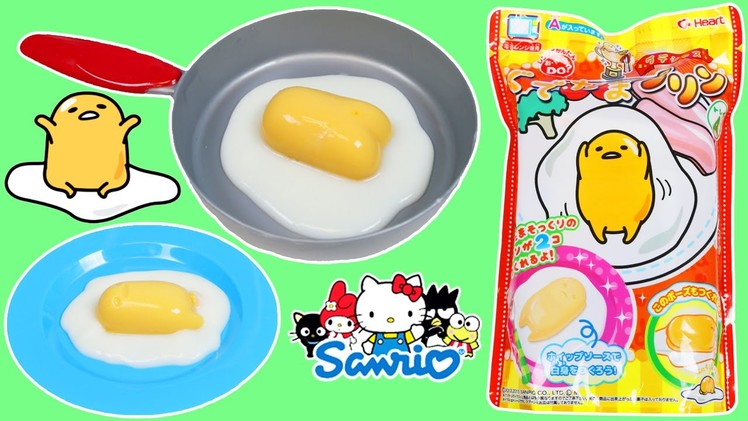 GUDETAMA Egg Pudding Dessert Fun & Easy DIY Japanese Candy Making Kit!