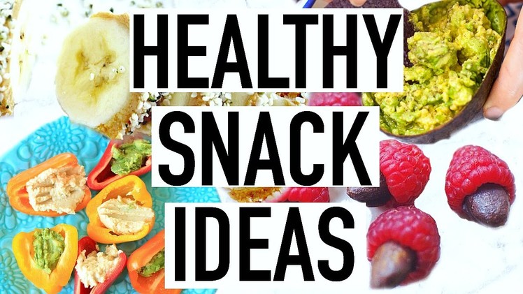 Healthy Snack Ideas For Back To School! DIY Snacks For School 2016!