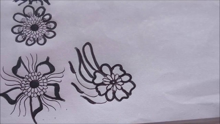 Heena basics | #8 DIY Henna Design | Henna.Mehndi Tutorial | Learn How to draw a henna flower